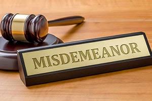 Types of Texas Misdemeanor Offenses