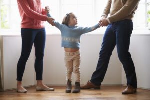 parents fighting over child in divorce