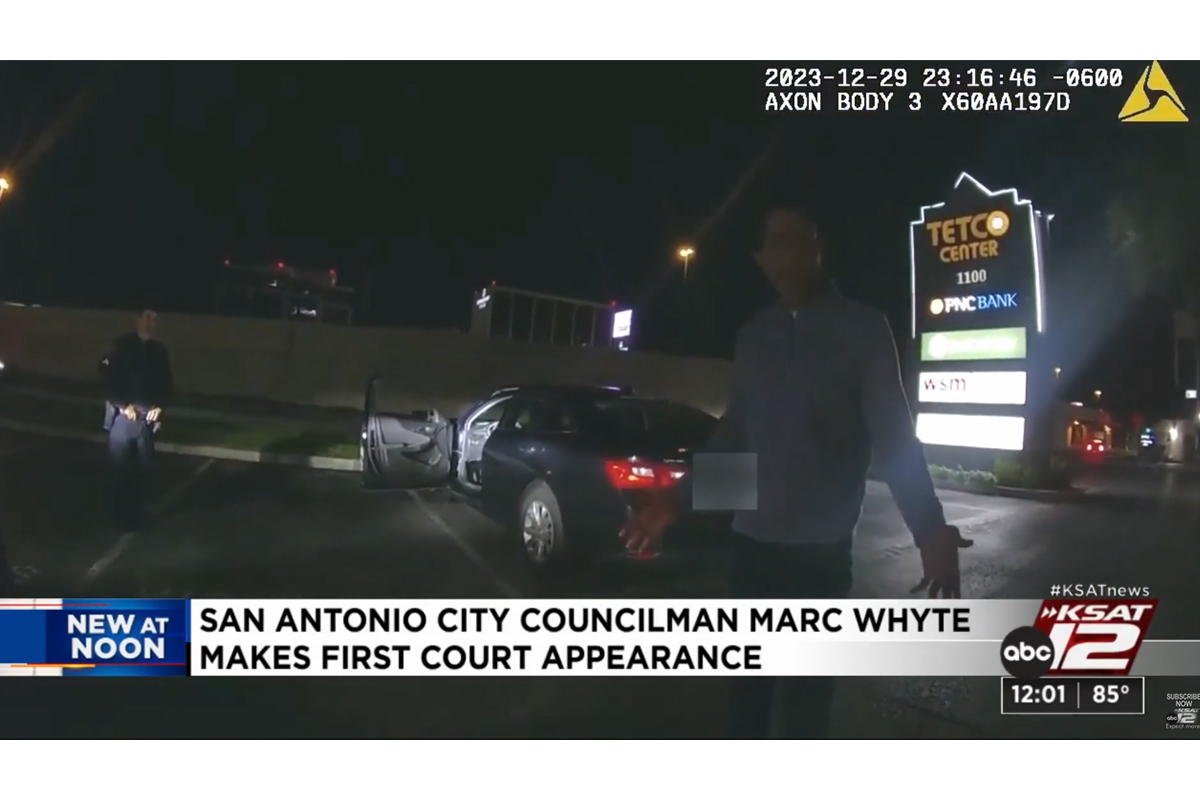 San Antonio Councilman Arrested for DWI