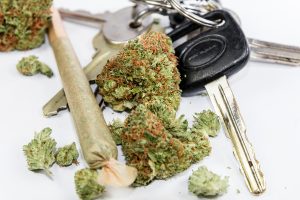 Marijuana and keys