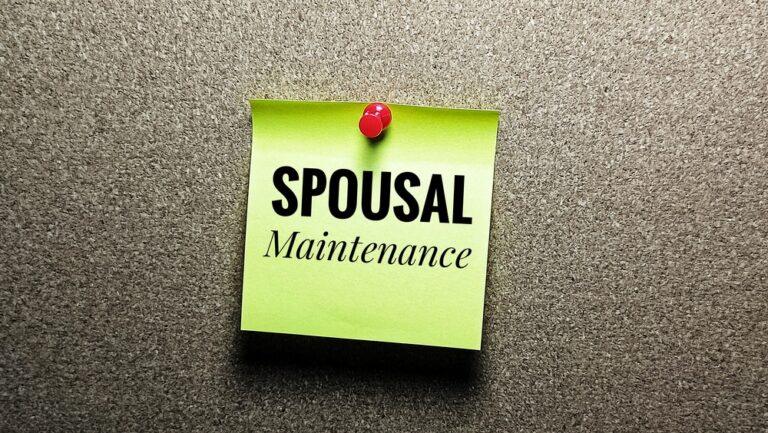 Spousal Maintenance in Texas